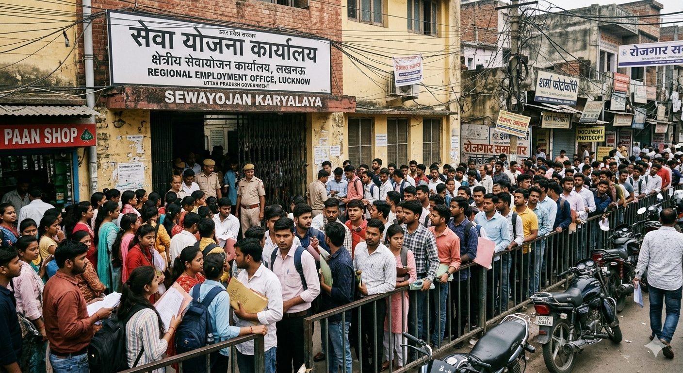 'मुख्यमंत्री रोजगार मिशन' के तहत उत्तर प्रदेश सरकार राज्य के 1.20 लाख युवाओं को नौकरी देने की एक बड़ी योजना